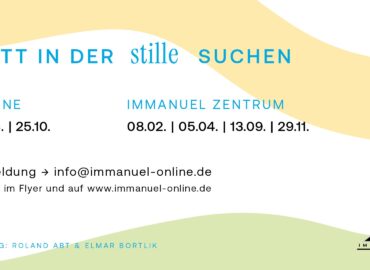 Gott in der Stille Suchen - Flyer 2025