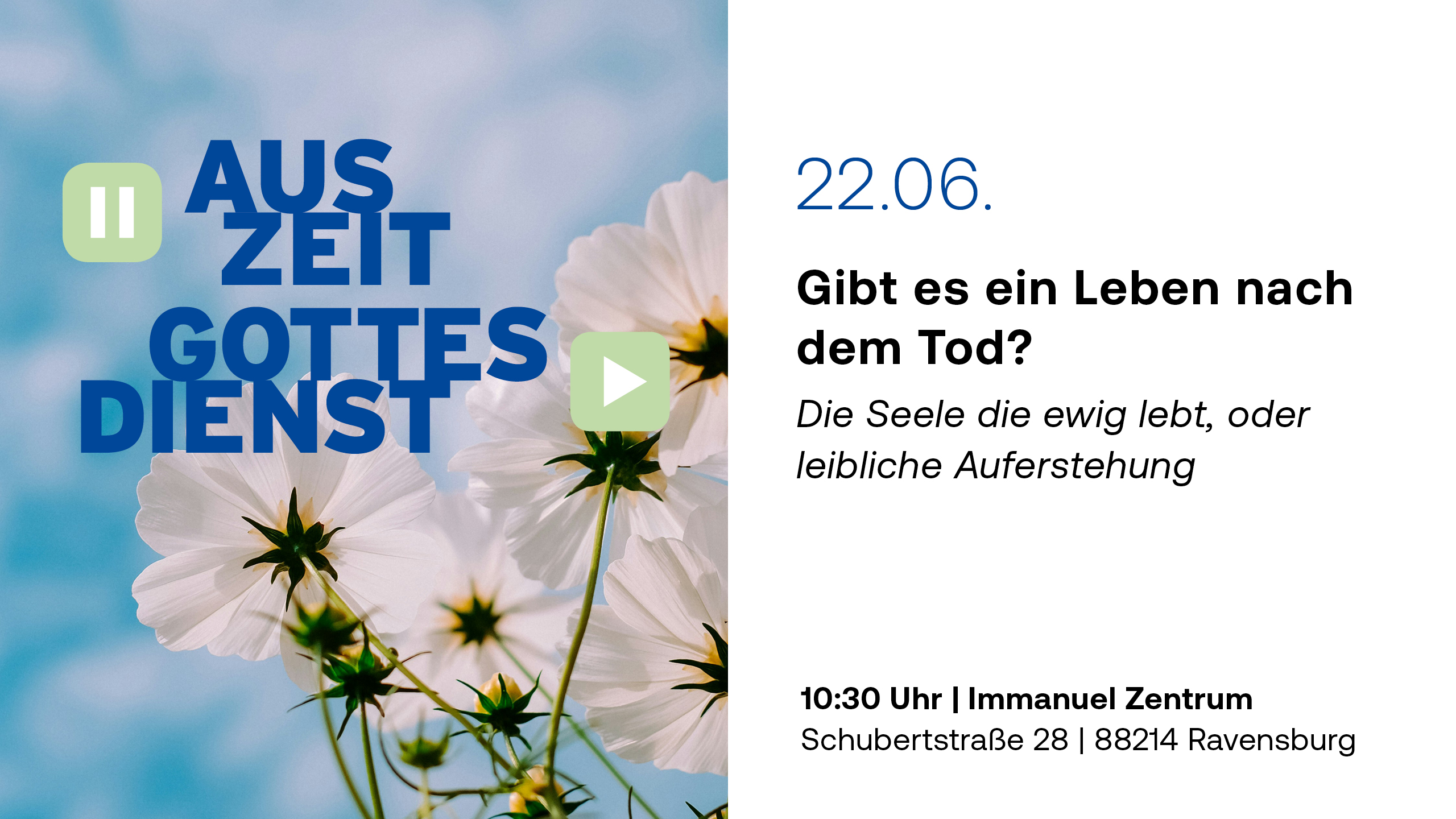 Auszeit-Gottesdienst